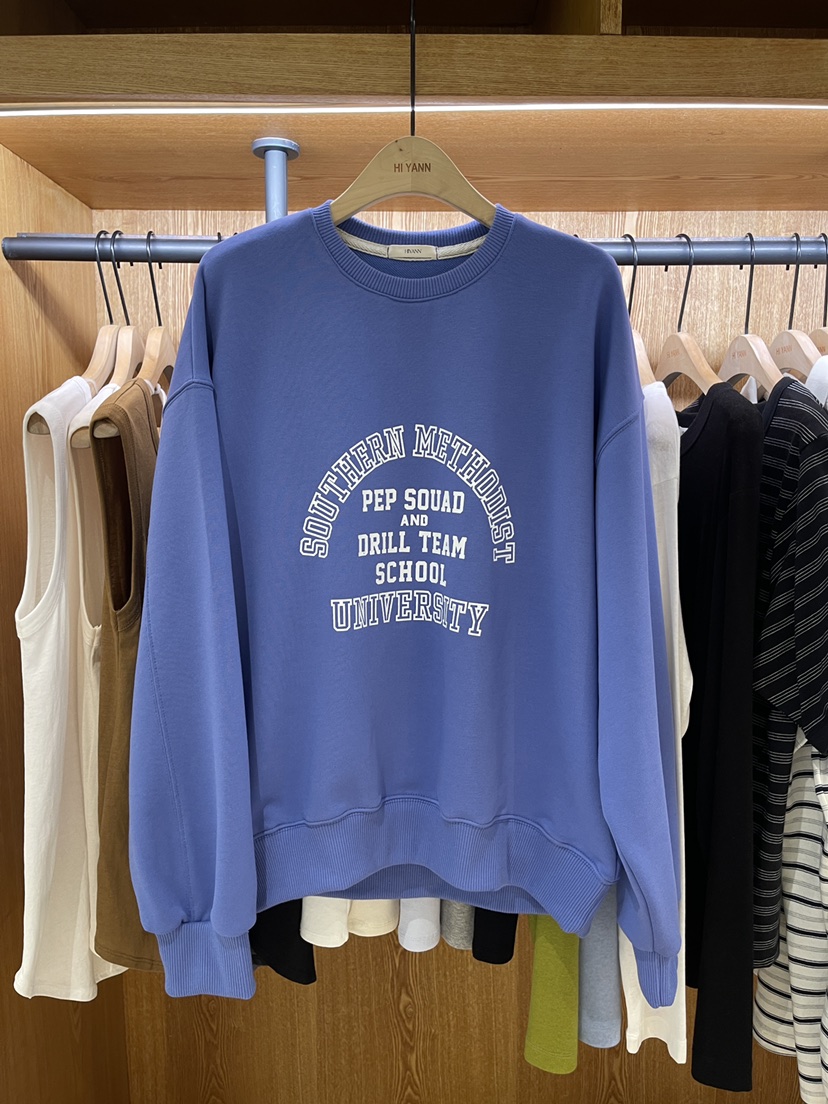 HI YANN韓國直郵女士新品職業時尚26春夏推薦熱賣人氣衛衣HI YANN衛衣圖色2