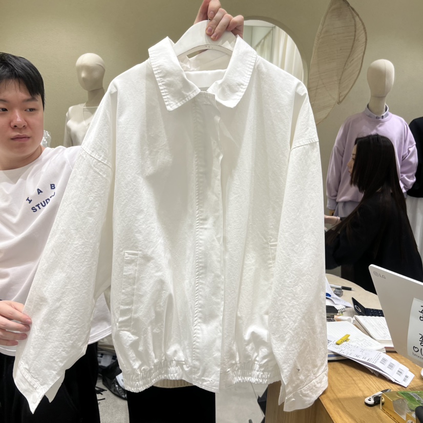 BROCCOLISALAD韓國直郵實拍女士新款熱賣時尚人氣休閑夾克BROCCOLISALAD夾克圖色1