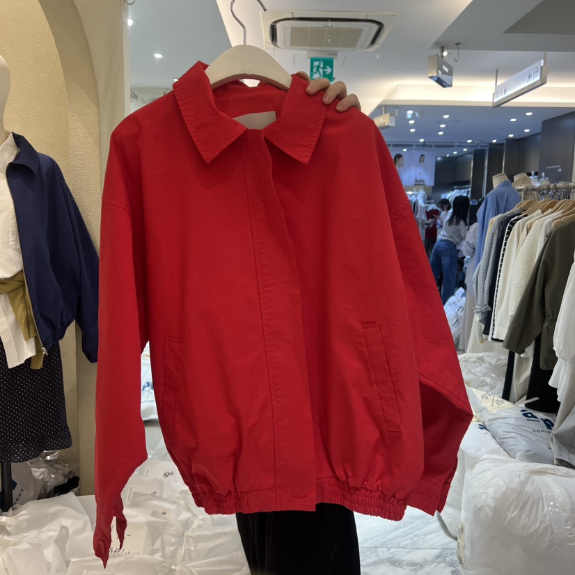 BROCCOLISALAD韓國直郵實拍女士新款熱賣時尚人氣休閑夾克BROCCOLISALAD夾克圖色2