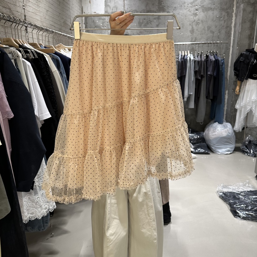 JUNI韓國東大門代購女士新款職業時尚26春夏熱賣短裙不對稱my juni短裙圖色2