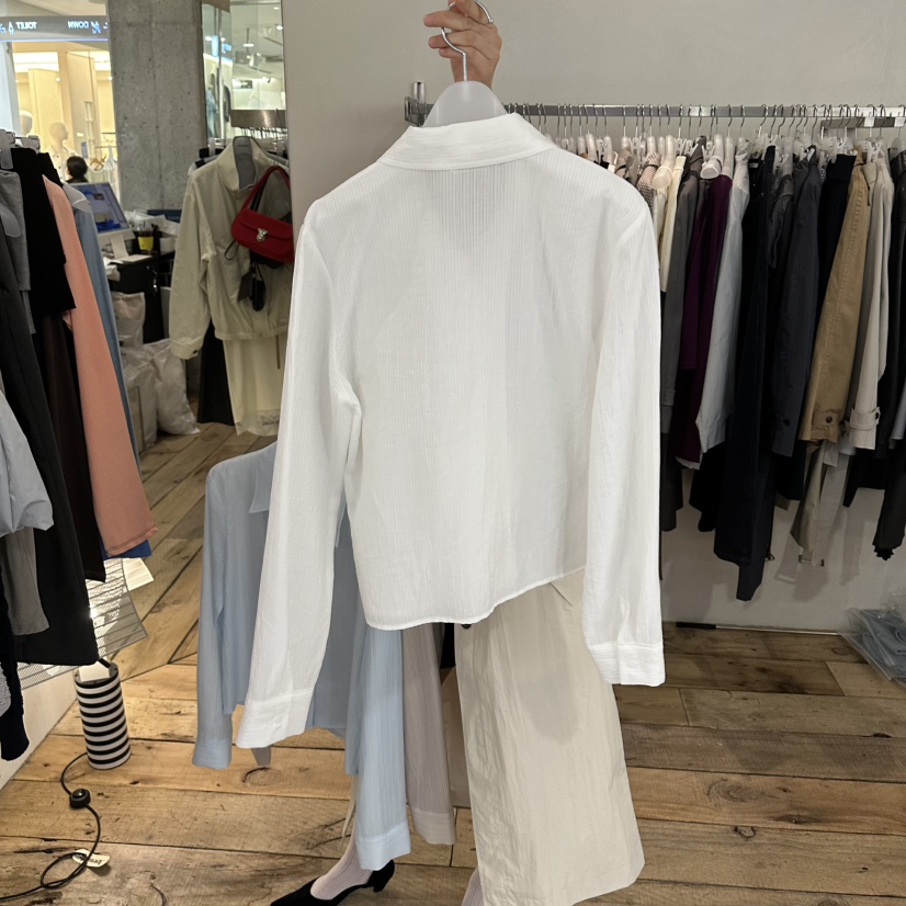 CREAM VILLA韓國東大門代購女裝新品熱賣襯衫蕾絲衫CREAMVILLA襯衫/蕾絲衫