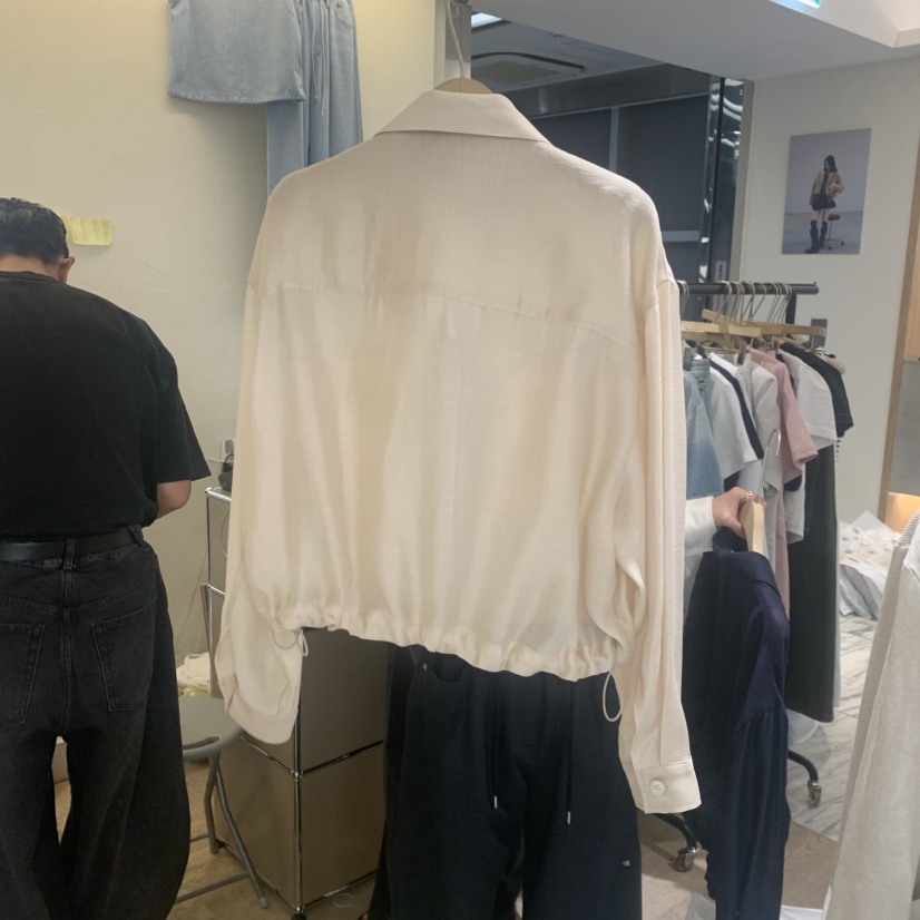 W AND J韓國直郵實拍女裝新品休閑人氣26春夏推薦夾克拉鏈W AND J夾克