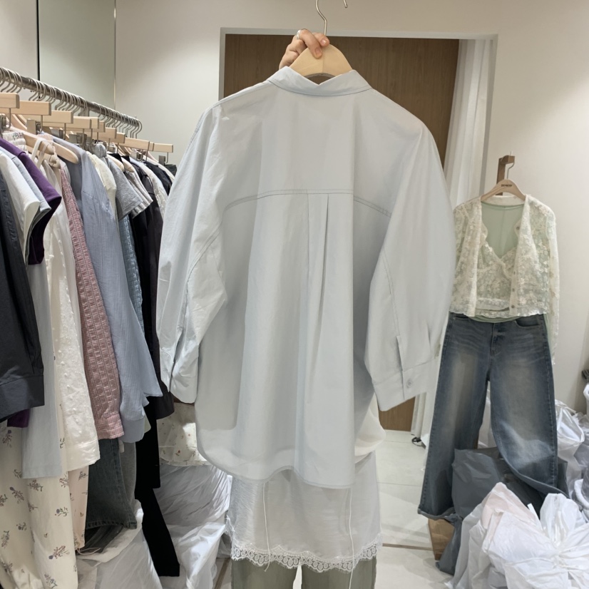 HOWFF韓國東大門直郵女士新款熱賣推薦時尚休閑襯衫蕾絲衫HOWFF襯衫/蕾絲衫