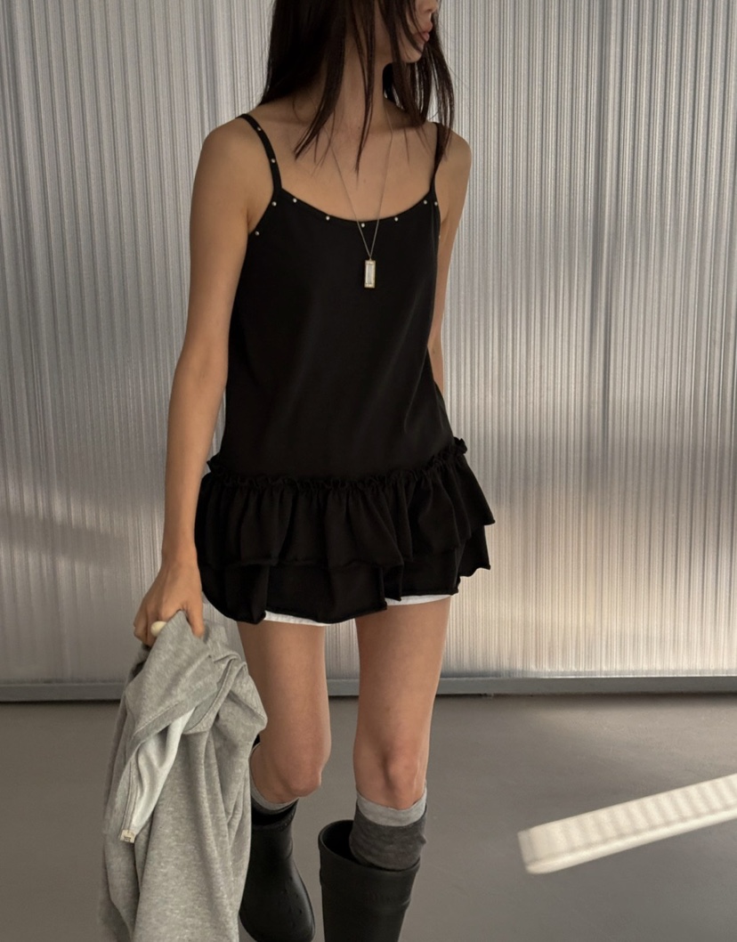 RUMIRU/AWEAR韓國東大門直郵女裝新款時尚26春夏吊帶背心awear/RUMIRU吊帶/背心圖色3