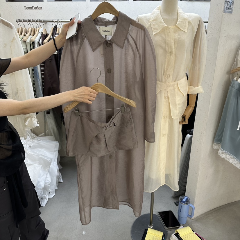 FOUNDATION韓國東大門直郵女裝新品熱賣休閑人氣套裝兩件套FOUNDATION套裝圖色2