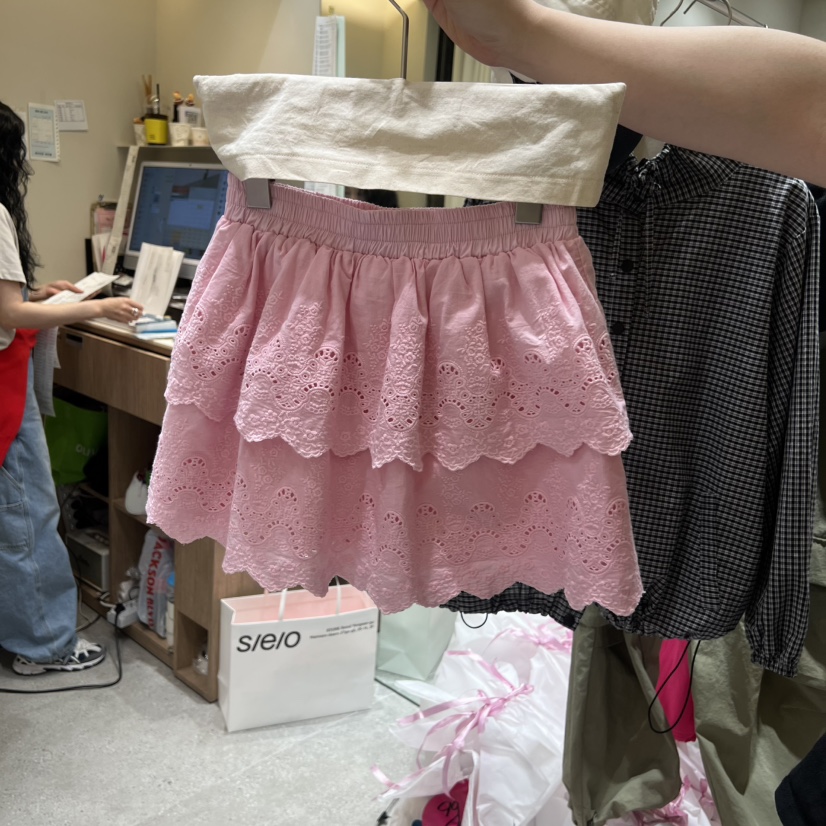 BY FLOW韓國東大門直郵女裝新款推薦熱賣職業26春夏短裙BY FLOW短裙