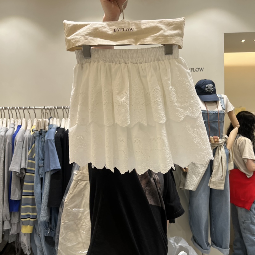 BY FLOW韓國東大門直郵女裝新款推薦熱賣職業26春夏短裙BY FLOW短裙圖色2