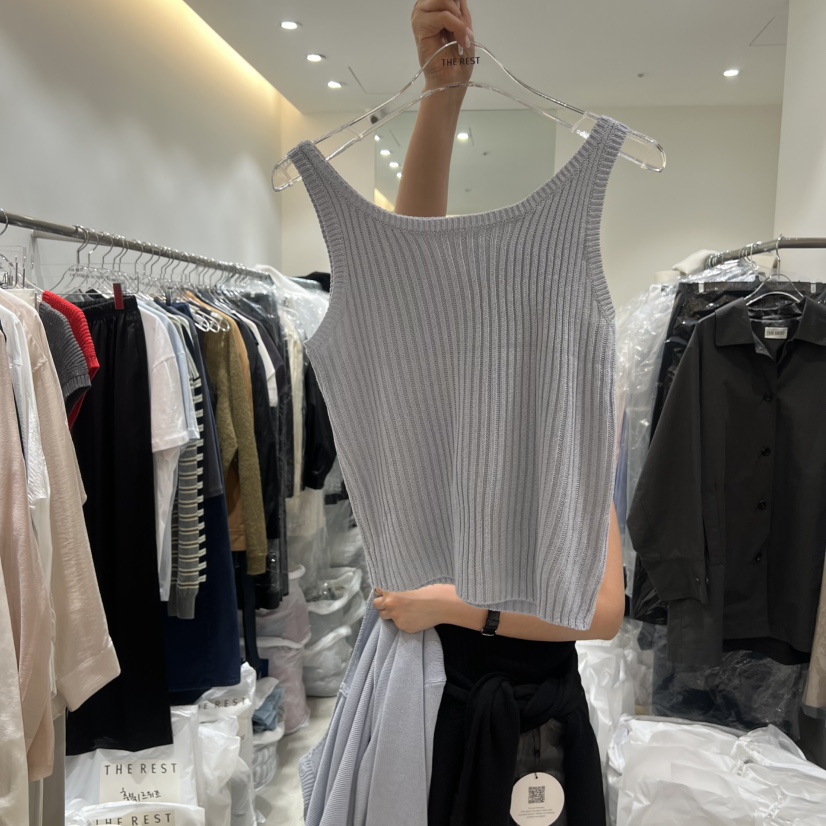 THE REST韓國東大門直郵女裝新品26春夏人氣休閑套裝亞麻布THE REST/UNNOEUD套裝