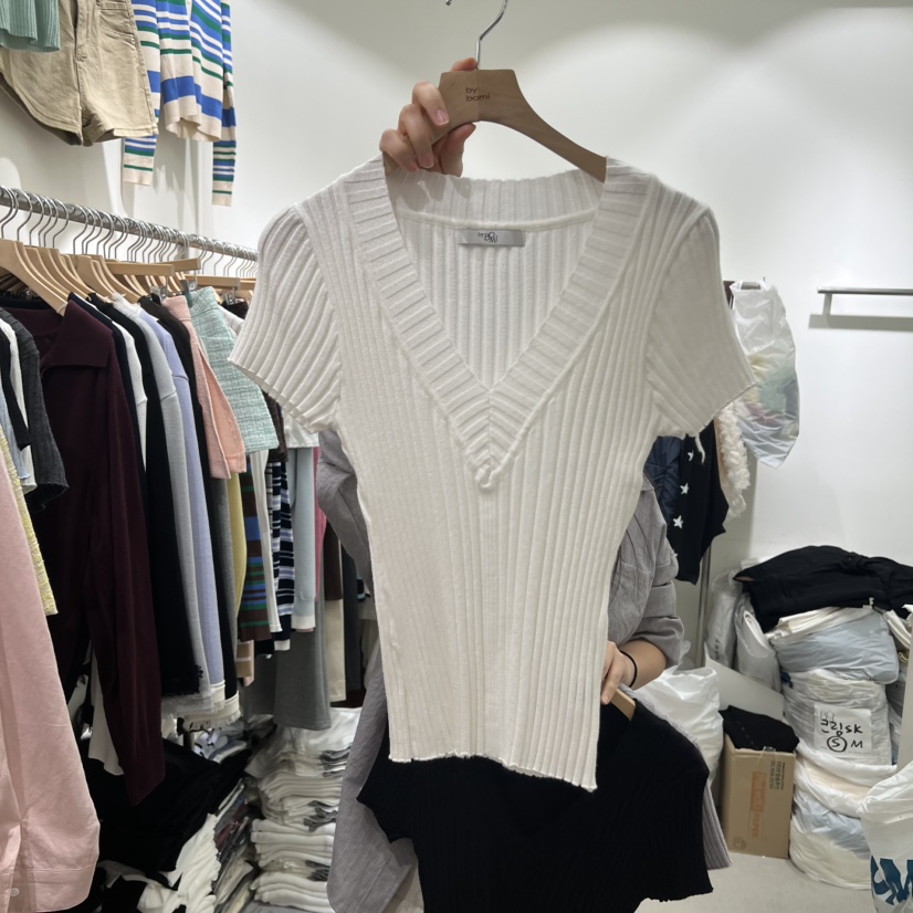 BY BOMI韓國東大門代購女裝新品休閑熱賣26春夏人氣針織衫BY BOMI針織衫圖色2