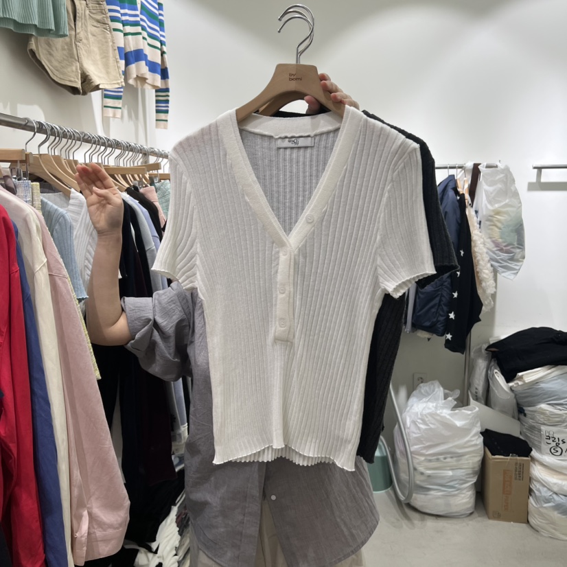 BY BOMI韓國東大門代購女裝新品人氣26春夏時尚休閑針織衫BY BOMI針織衫圖色2