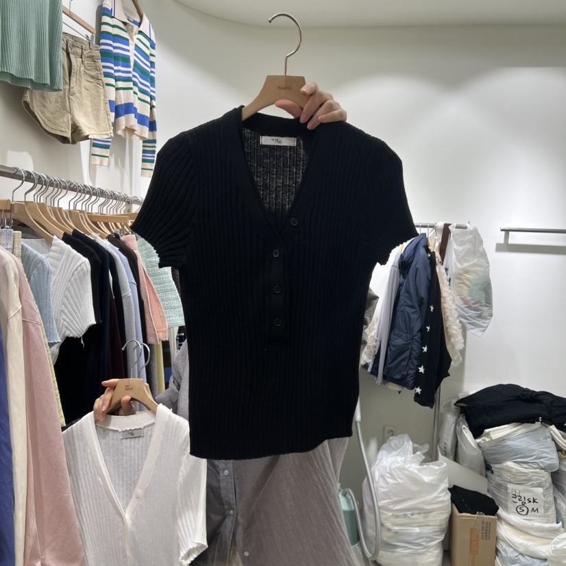 BY BOMI韓國東大門代購女裝新品人氣26春夏時尚休閑針織衫BY BOMI針織衫圖色4