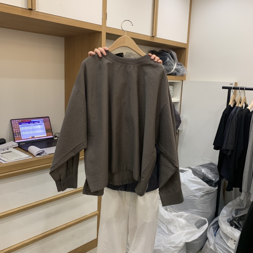 ARCHITEKT韓國代購女裝新品時尚26春夏人氣推薦休閑熱賣衛衣ARCHITEKT衛衣圖色1