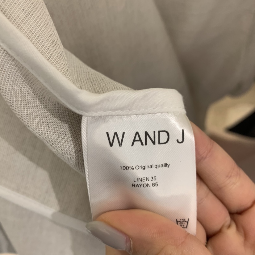 W AND J韓國東大門直郵女裝新款26春夏人氣休閑職業休閑褲W AND J休閑褲