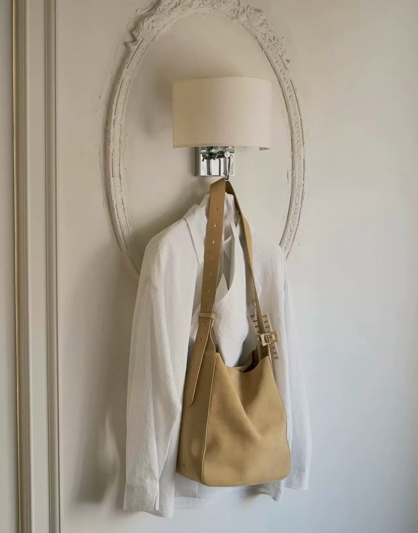 SIHO ARCHIVE韓國代購女裝新品熱賣時尚人氣單肩斜跨包麂皮SIHO ARCHIVE單肩/斜跨包圖色2