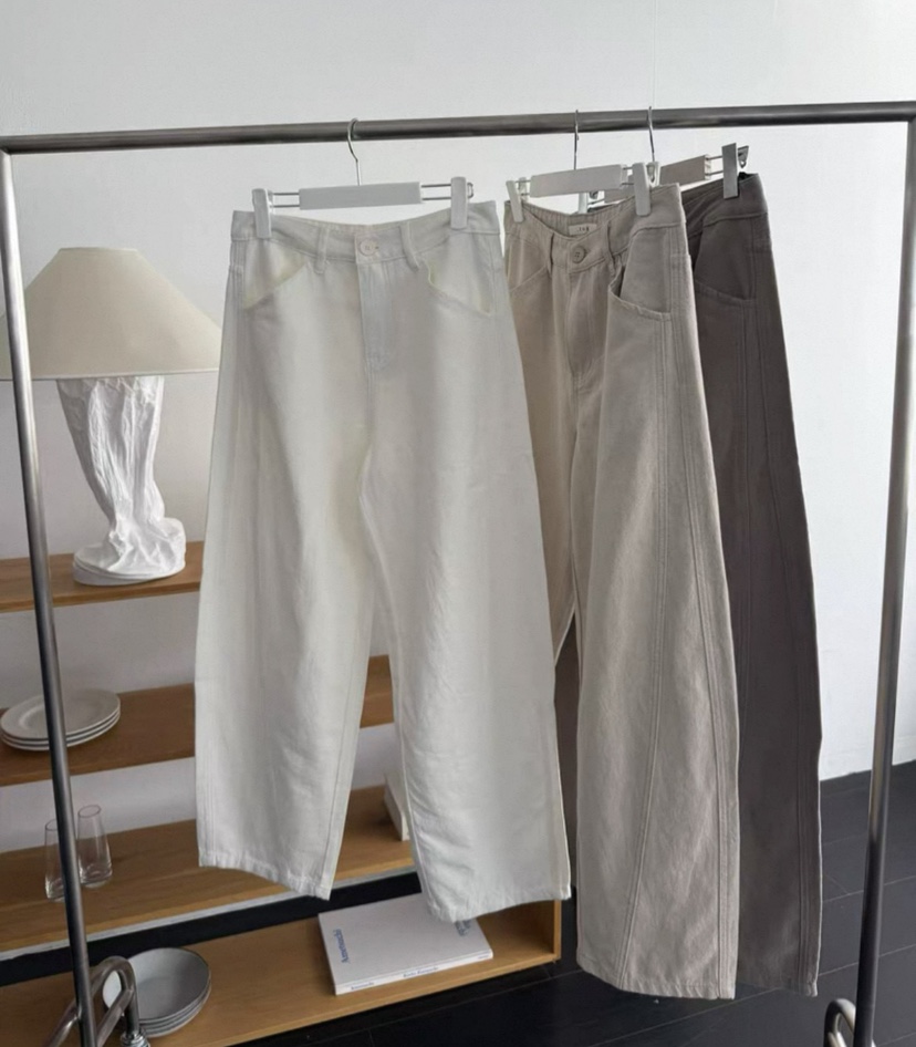 TUG韓國直郵女裝新品推薦休閑熱賣時尚26春夏職業休閑褲鏤空TUG休閑褲