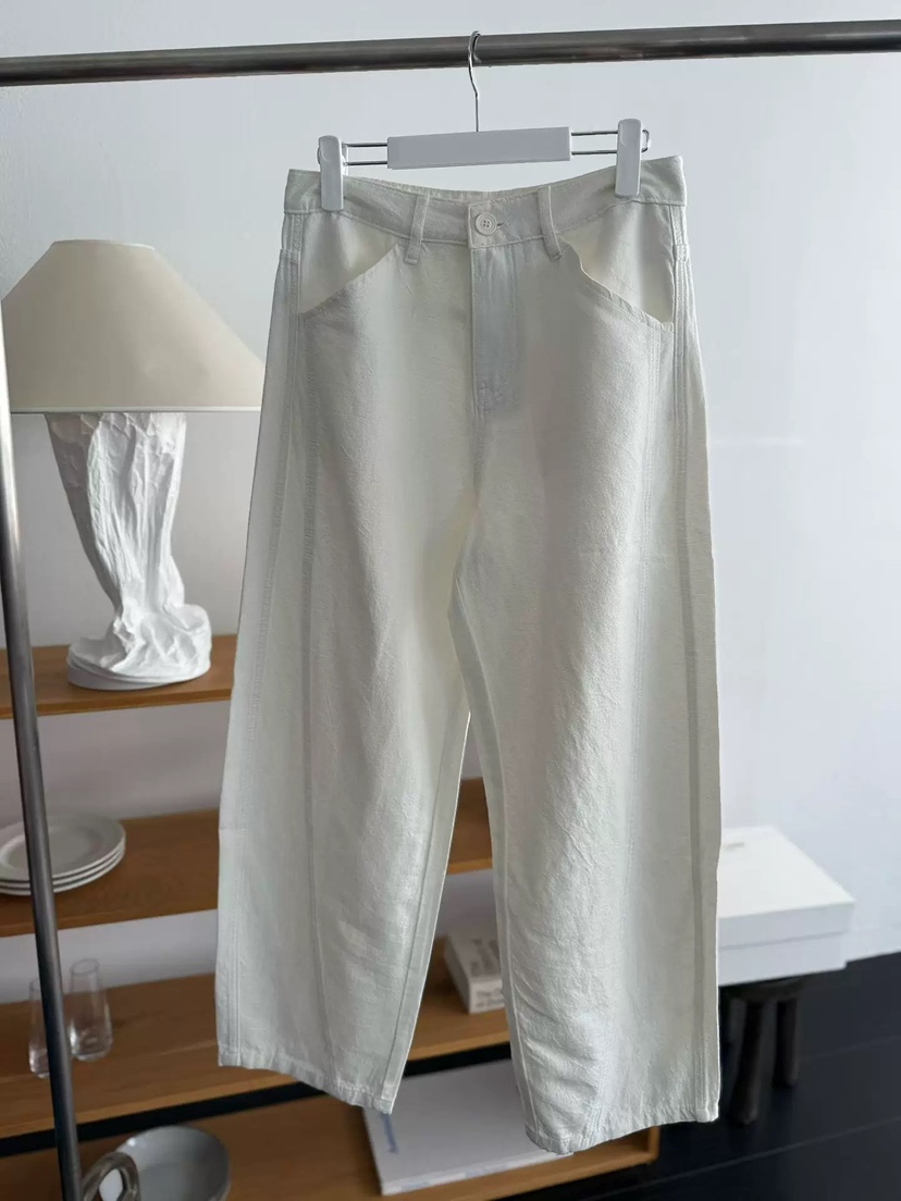 TUG韓國直郵女裝新品推薦休閑熱賣時尚26春夏職業休閑褲鏤空TUG休閑褲圖色1