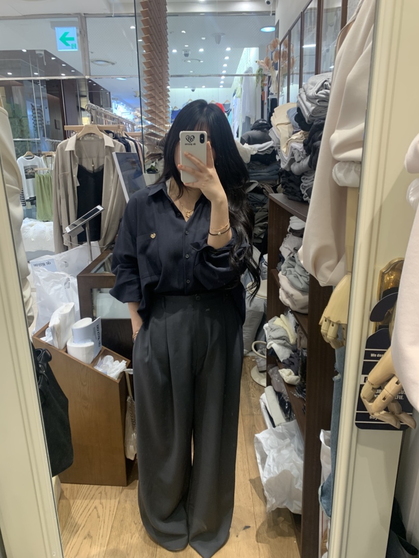 DE GO YOU東大門實拍女裝新品人氣推薦真品休閑褲不含腰帶DE GO YOU休閑褲