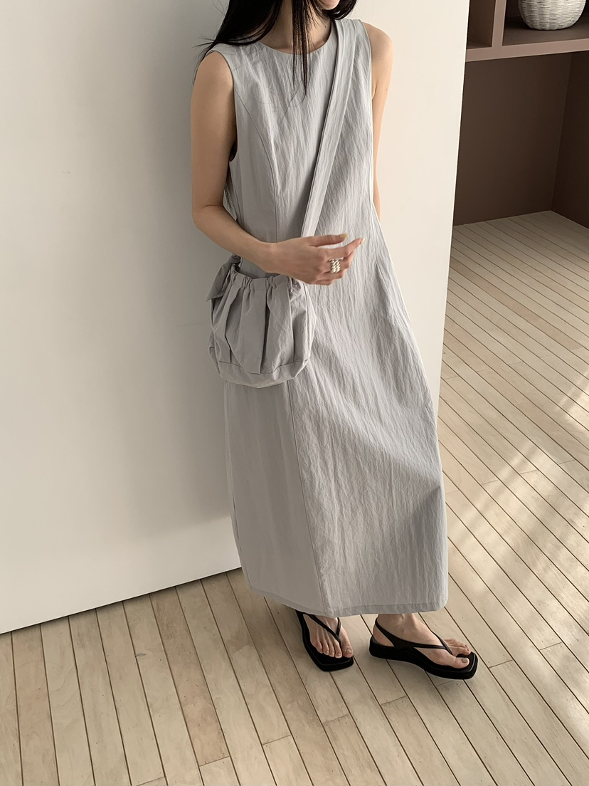 MUSE-P韓國直郵女裝新款時尚休閑熱賣推薦職業連衣裙迷你包MUSE-P連衣裙