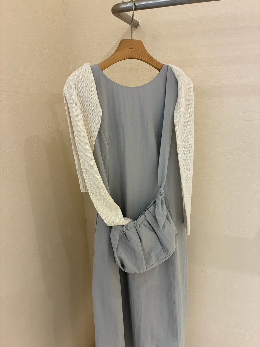 MUSE-P韓國直郵女裝新款時尚休閑熱賣推薦職業連衣裙迷你包MUSE-P連衣裙