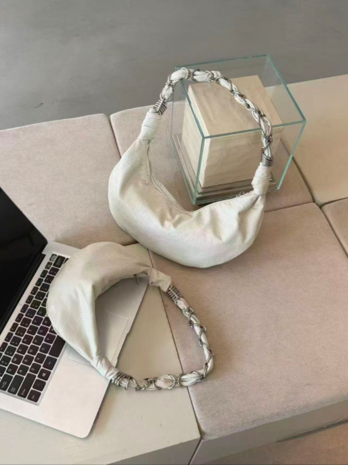 TROUVAILLE韓國直郵女士新款職業時尚26春夏單肩斜跨包羊皮TROUVAILLE單肩/斜跨包