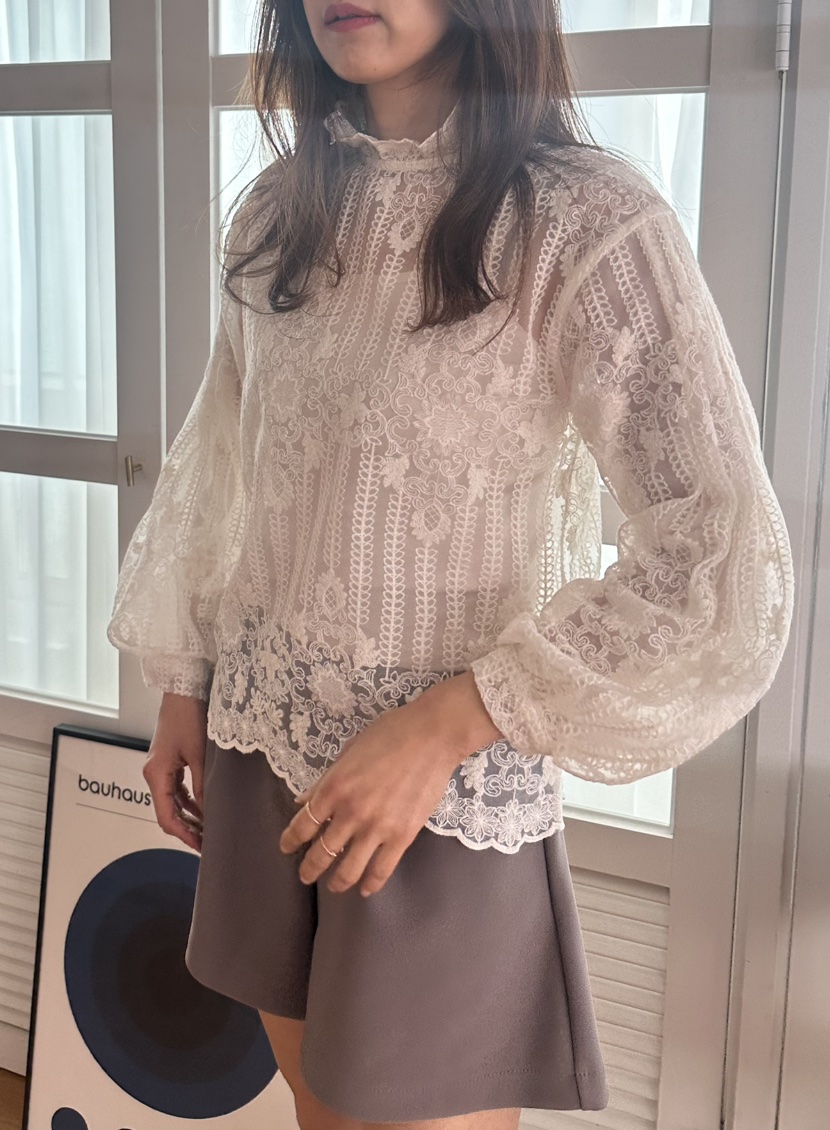 CLASSY-O韓國東大門直郵女士新款26春夏熱賣時尚襯衫蕾絲衫CLASSY-O襯衫/蕾絲衫