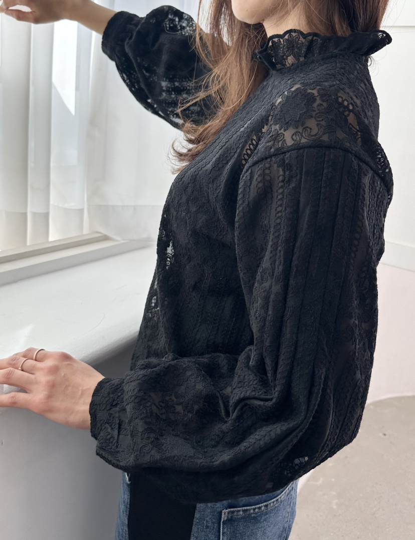 CLASSY-O韓國東大門直郵女士新款26春夏熱賣時尚襯衫蕾絲衫CLASSY-O襯衫/蕾絲衫