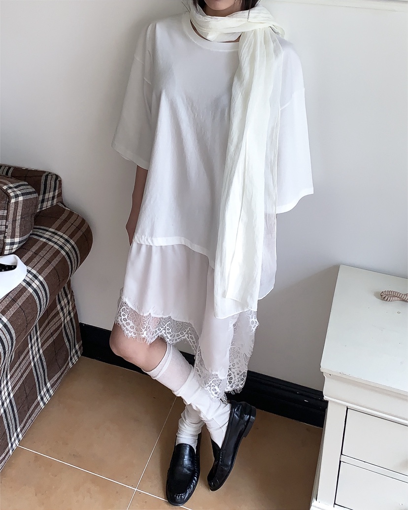 LIVE AID-P韓國代購女裝新款時尚人氣職業真品連衣裙絲質LIVE AID-P連衣裙