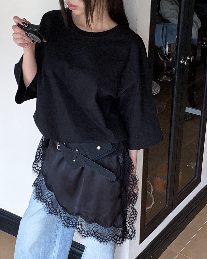 LIVE AID-P韓國代購女裝新款時尚人氣職業真品連衣裙絲質LIVE AID-P連衣裙