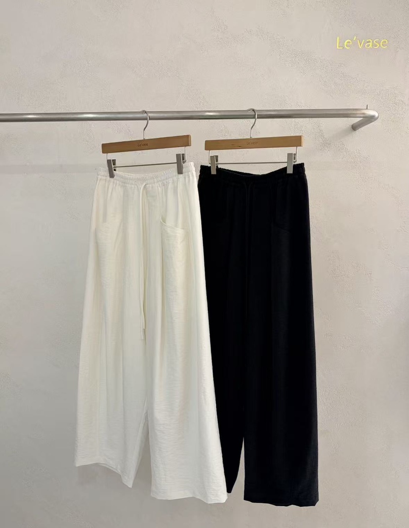LE VASE韓國直郵實拍女裝新款人氣時尚熱賣職業推薦休閑褲LE VASE休閑褲