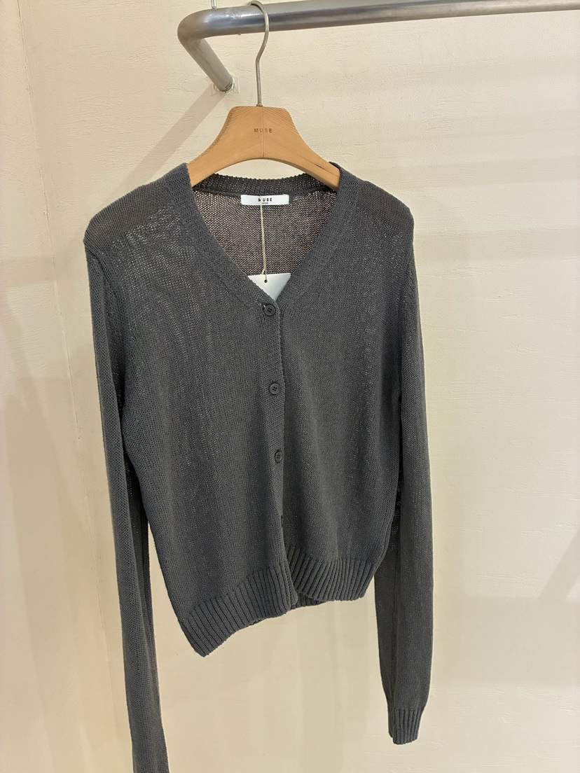 MUSE-P東大門實拍女裝新品推薦熱賣人氣時尚針織衫亞麻布MUSE-P針織衫圖色2