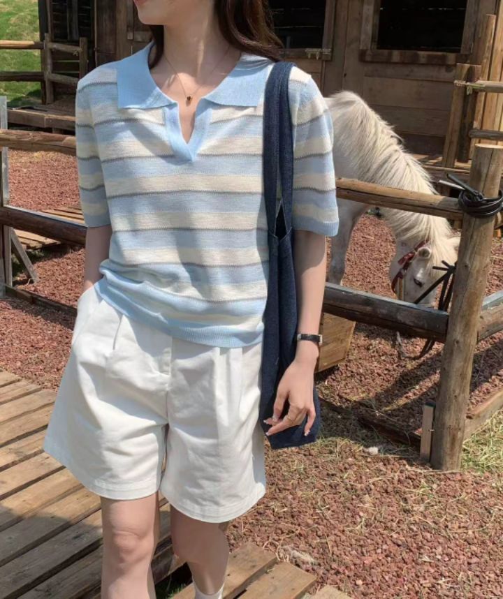 CRONG韓國東大門代購女裝新款休閑職業人氣26春夏推薦針織衫CRONG針織衫