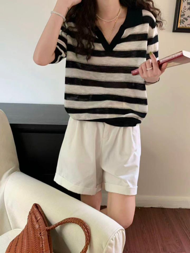 CRONG韓國東大門代購女裝新款休閑職業人氣26春夏推薦針織衫CRONG針織衫