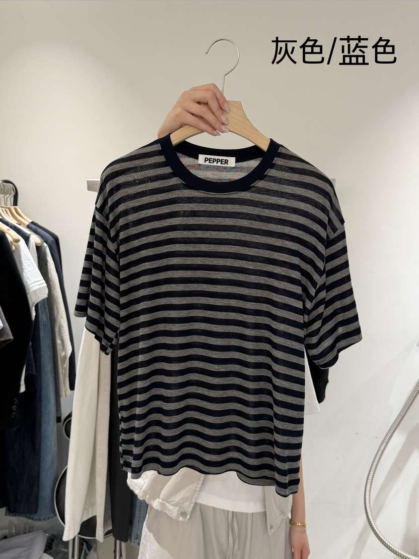 PEPPER-L東大門代購女士新款推薦熱賣26春夏休閑真品T恤PEPPERT恤圖色3