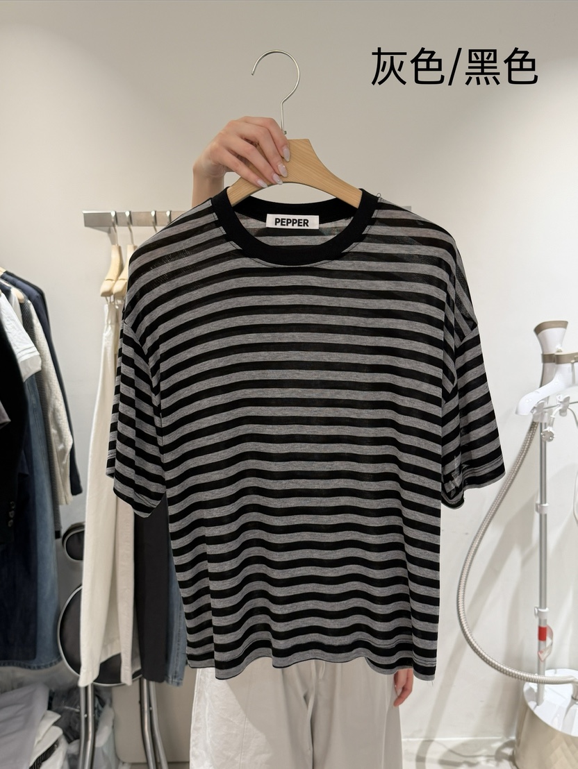 PEPPER-L東大門代購女士新款推薦熱賣26春夏休閑真品T恤PEPPERT恤圖色4