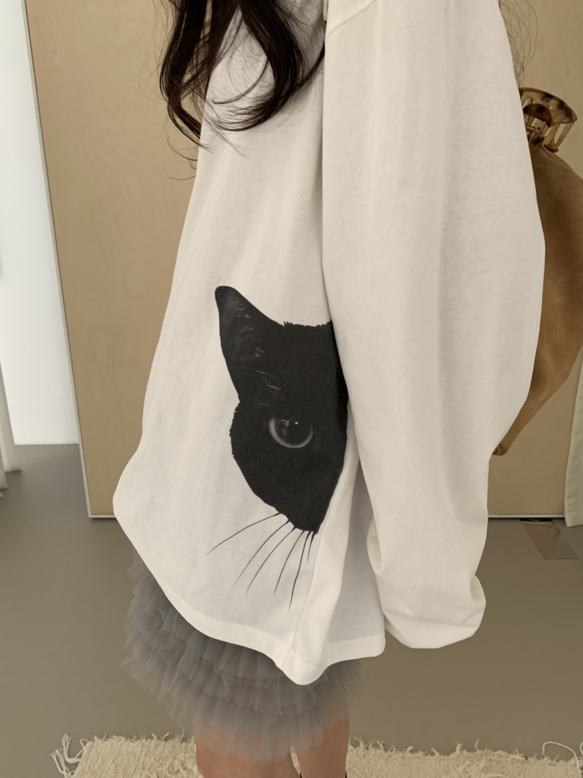 MOSMOS東大門代購女裝新品推薦休閑時尚人氣真品26春夏長袖T恤MOSMOS長袖T恤