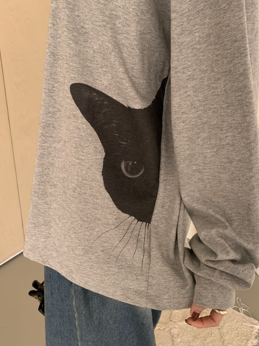 MOSMOS東大門代購女裝新品推薦休閑時尚人氣真品26春夏長袖T恤MOSMOS長袖T恤