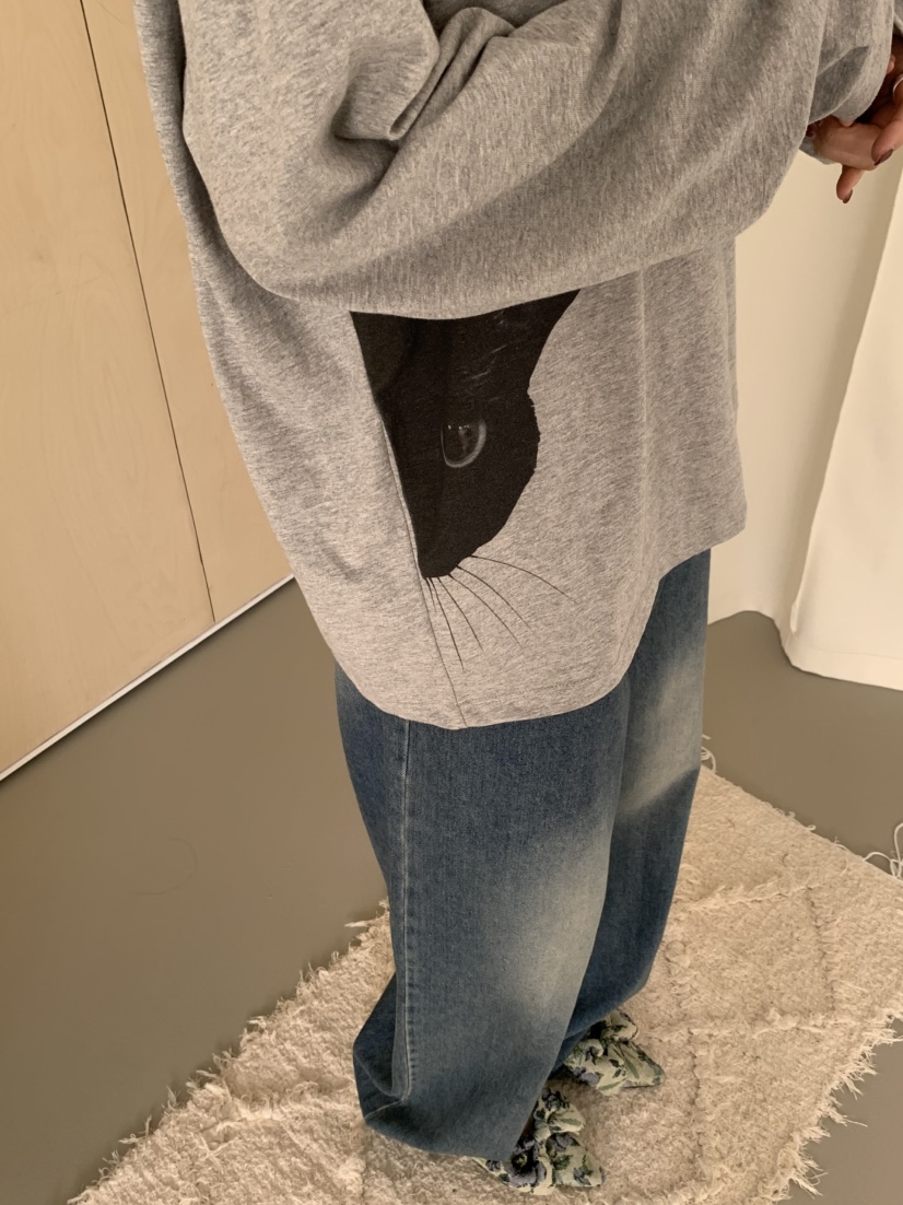 MOSMOS東大門代購女裝新品推薦休閑時尚人氣真品26春夏長袖T恤MOSMOS長袖T恤