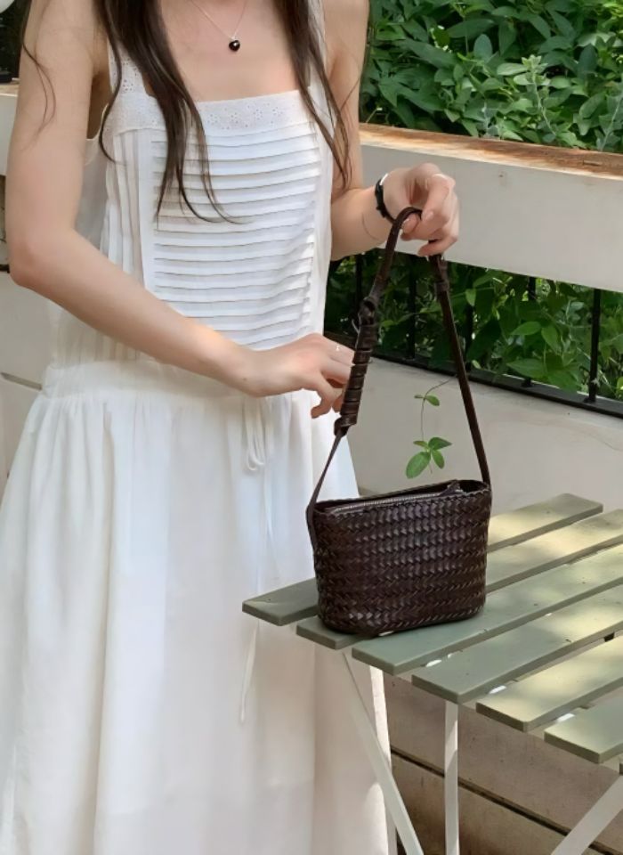 TROUVAILLE東大門代購女裝新品時尚26春夏職業單肩斜跨包TROUVAILLE單肩/斜跨包