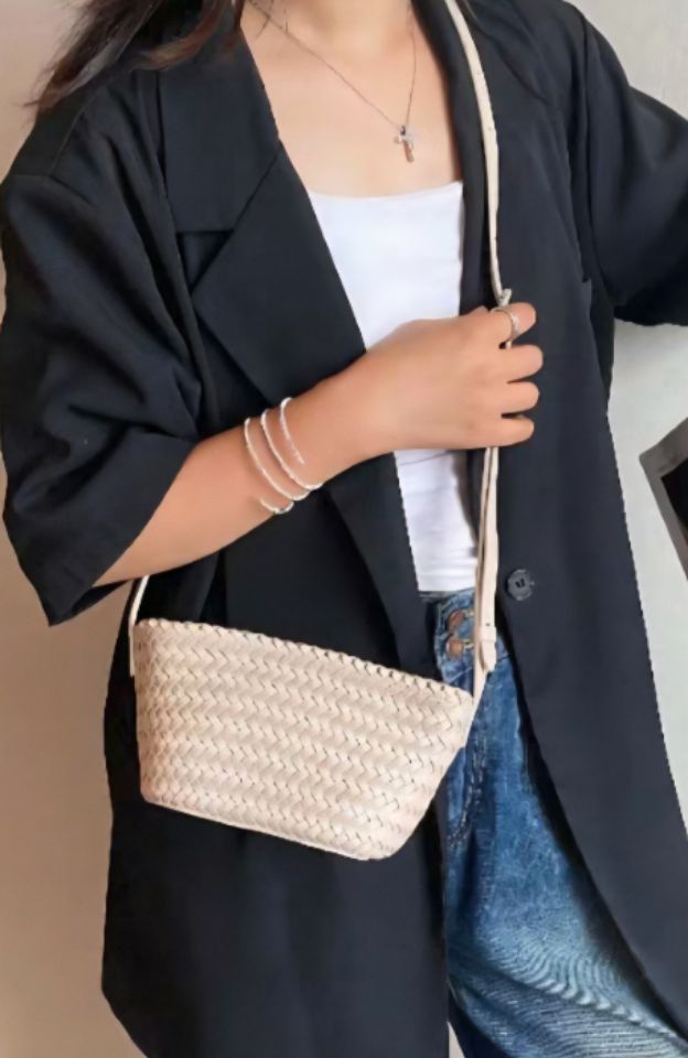 TROUVAILLE東大門代購女裝新品時尚26春夏職業單肩斜跨包TROUVAILLE單肩/斜跨包