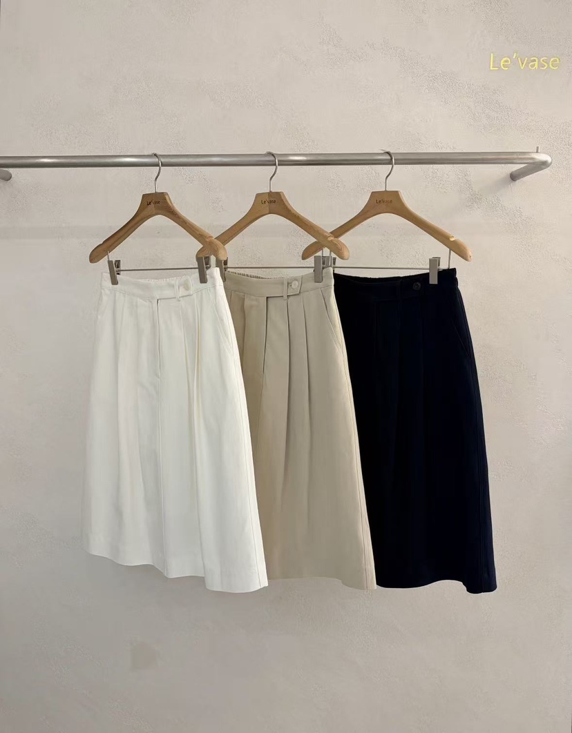LE VASE韓國代購女裝新款職業熱賣推薦人氣時尚休閑長裙LE VASE長裙