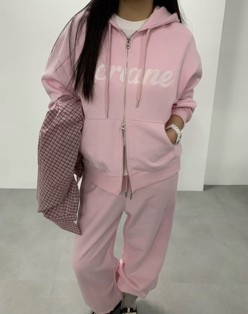 J CRANE-A韓國直郵女士新款推薦休閑人氣夾克連帽衫拉鏈J CRANE夾克