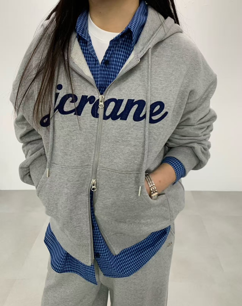 J CRANE-A韓國直郵女士新款推薦休閑人氣夾克連帽衫拉鏈J CRANE夾克