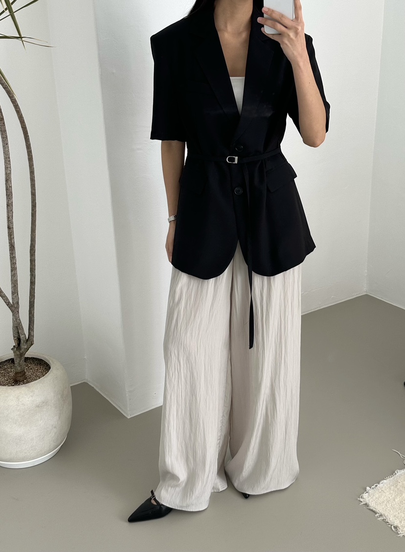 LE VASE東大門直郵女士新款職業時尚人氣26春夏真品休閑褲LE VASE休閑褲