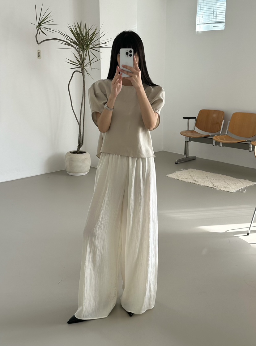 LE VASE東大門直郵女士新款職業時尚人氣26春夏真品休閑褲LE VASE休閑褲