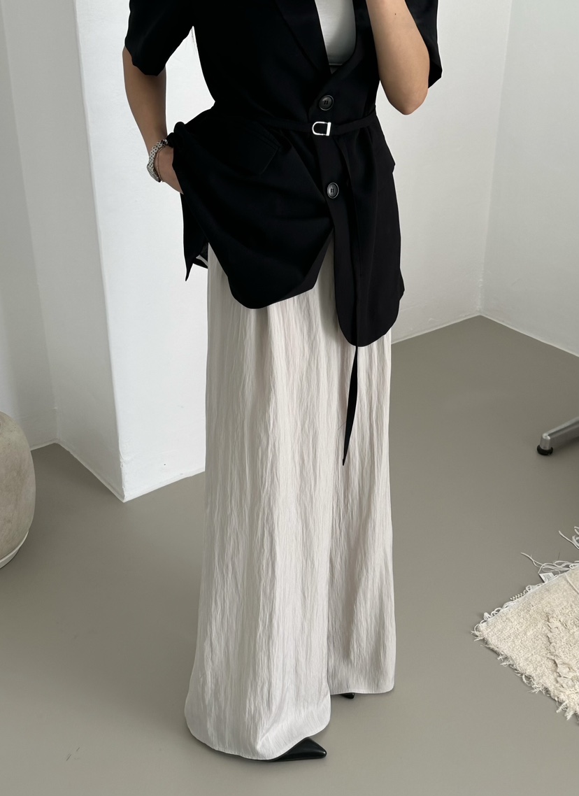 LE VASE東大門直郵女士新款職業時尚人氣26春夏真品休閑褲LE VASE休閑褲