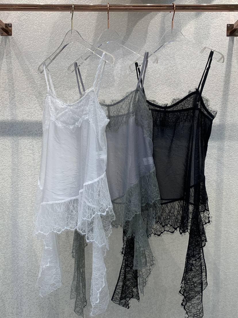 SYMBOL韓國東大門代購女裝新品休閑時尚人氣吊帶背心透視SYMBOL吊帶/背心