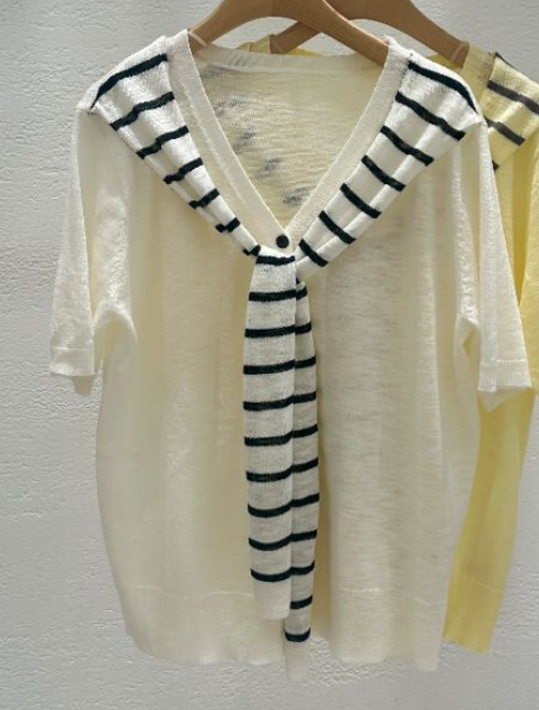 CRONG東大門直郵女裝新款真品職業熱賣人氣26春夏休閑針織衫CRONG針織衫圖色2