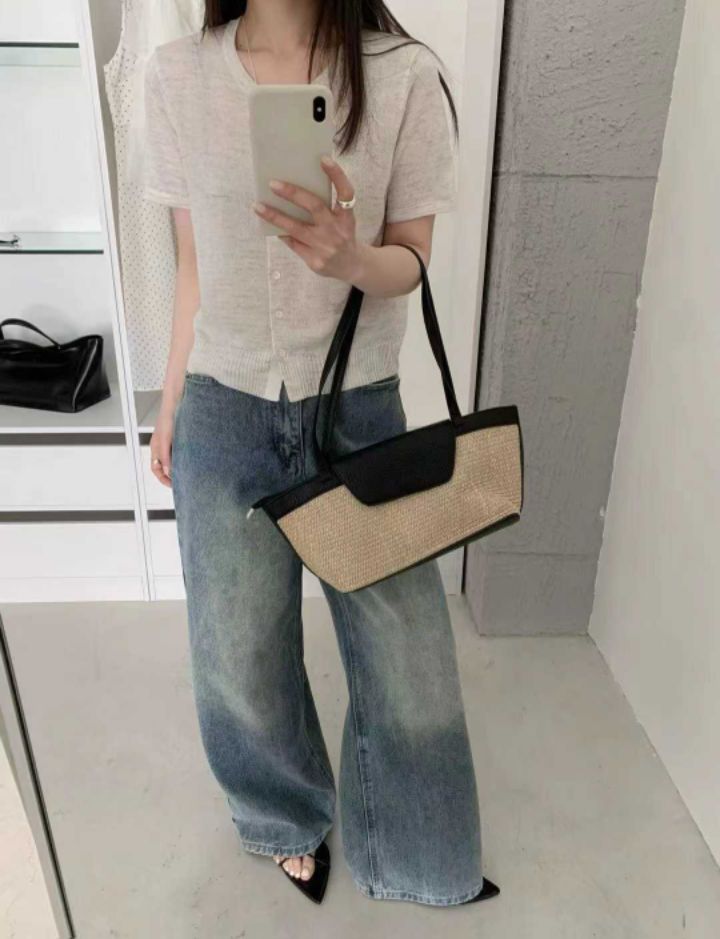 CRONG韓國東大門代購女士新款時尚職業推薦26春夏針織衫開衫CRONG針織衫