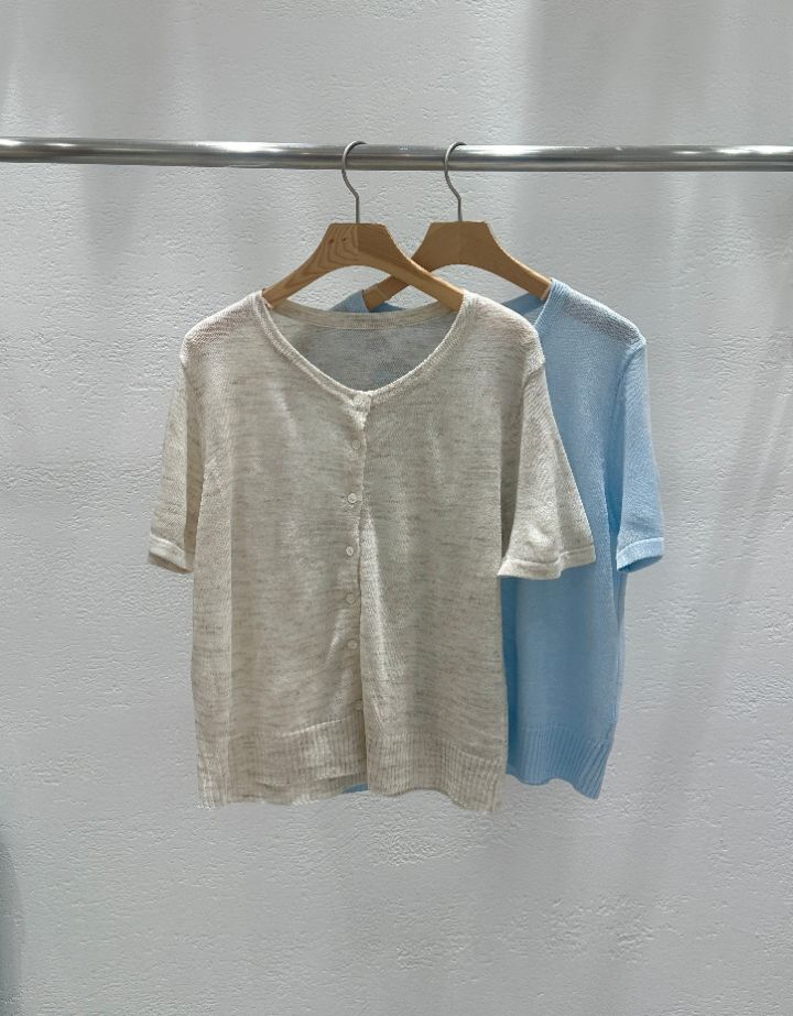 CRONG韓國東大門代購女士新款時尚職業推薦26春夏針織衫開衫CRONG針織衫