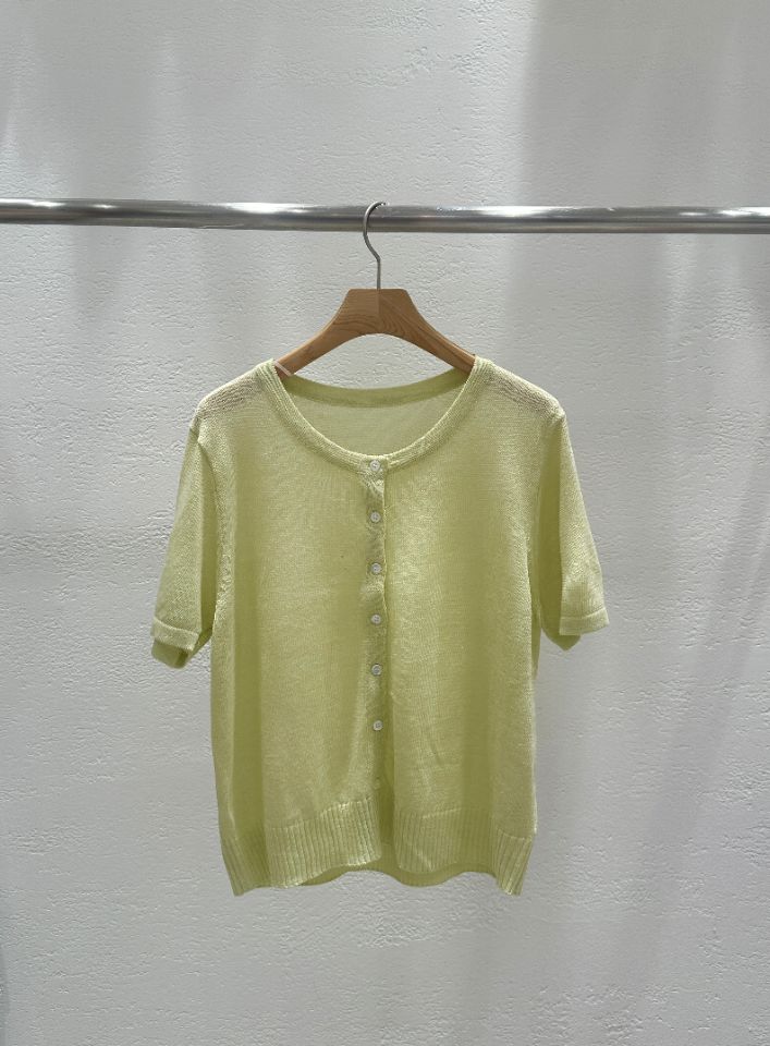 CRONG韓國東大門代購女士新款時尚職業推薦26春夏針織衫開衫CRONG針織衫圖色1